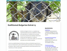 Tablet Screenshot of bulgariankoirat.com